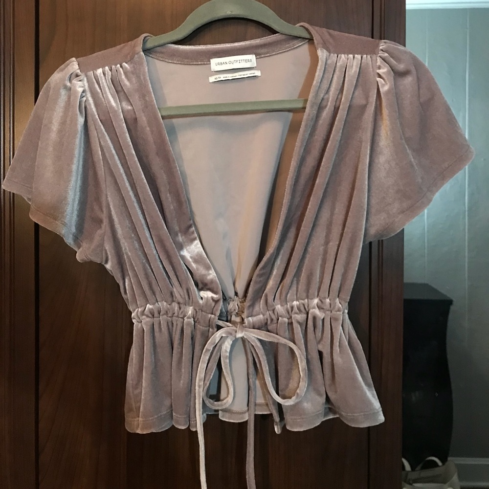 Velvet top